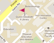 Queen Elizabeth II Library (L) - MUN Buildings